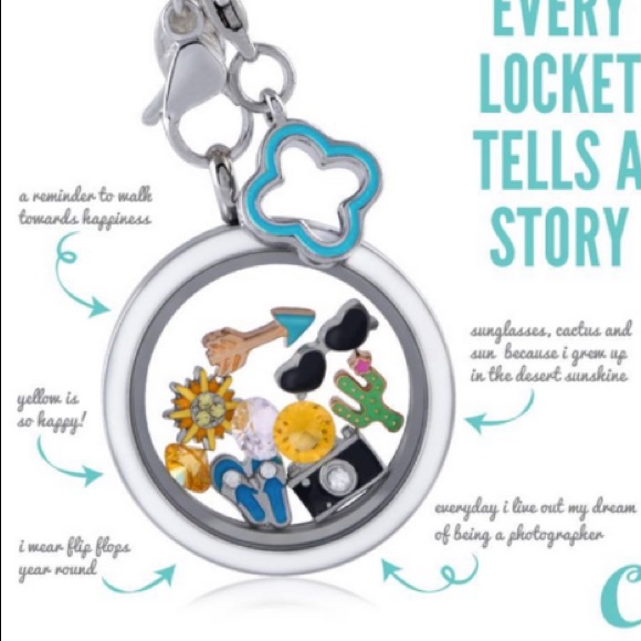 3/$15 🖤 Origami Owl Downhill Snow Skis Charm - Picture 3 of 5